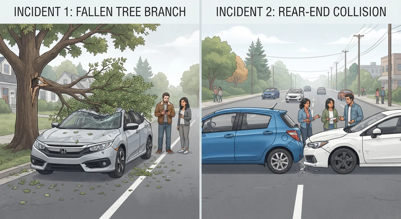 Comprehensive vs. Collision Coverage: Which Pays for What