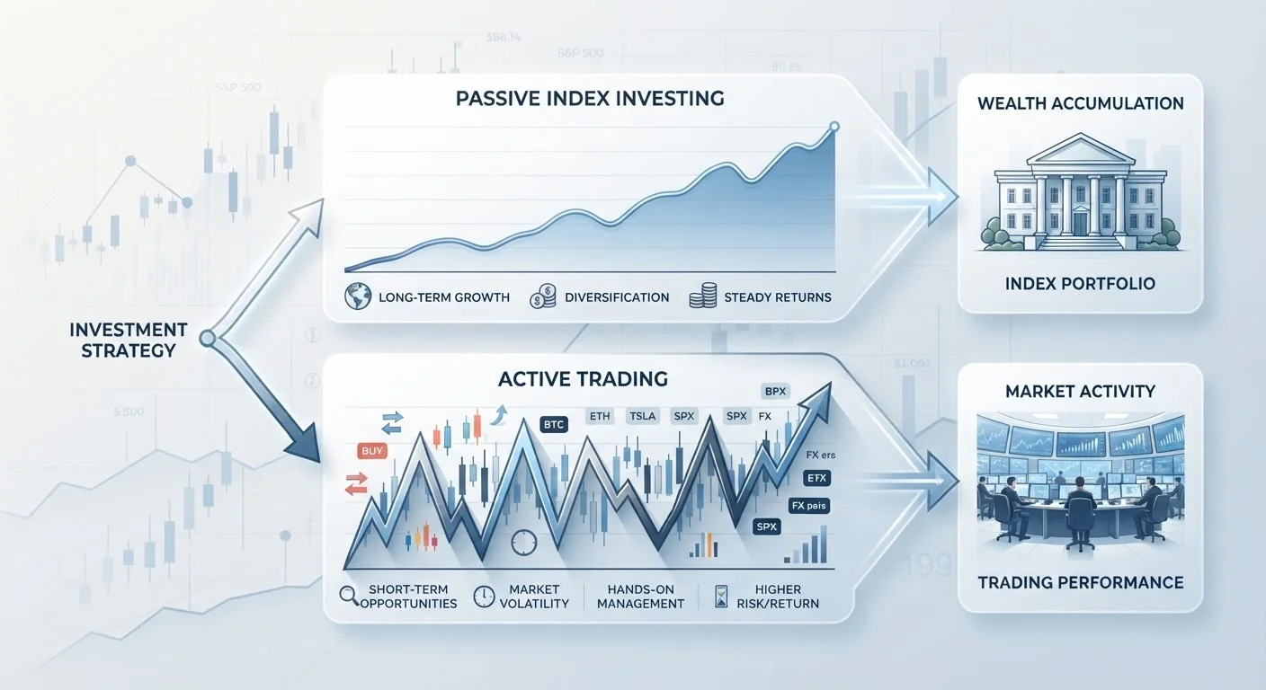 Index Funds vs. Actively Managed Funds: A Conceptual Comparison