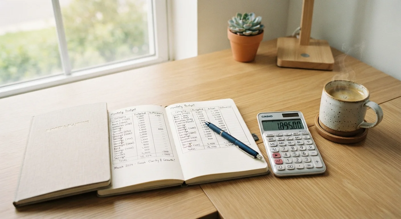 Monthly Budget Reset Checklist