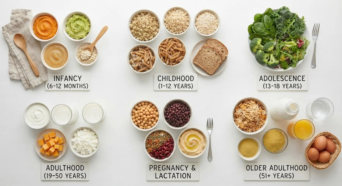 Nutrition Through Every Life Stage: What Changes and Why