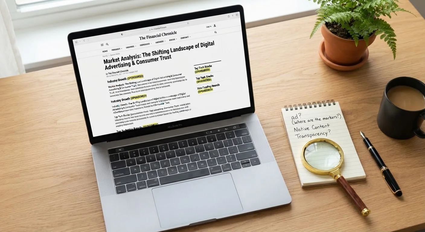Sponsored Content, Native Ads, and Affiliate Links: Telling Them Apart