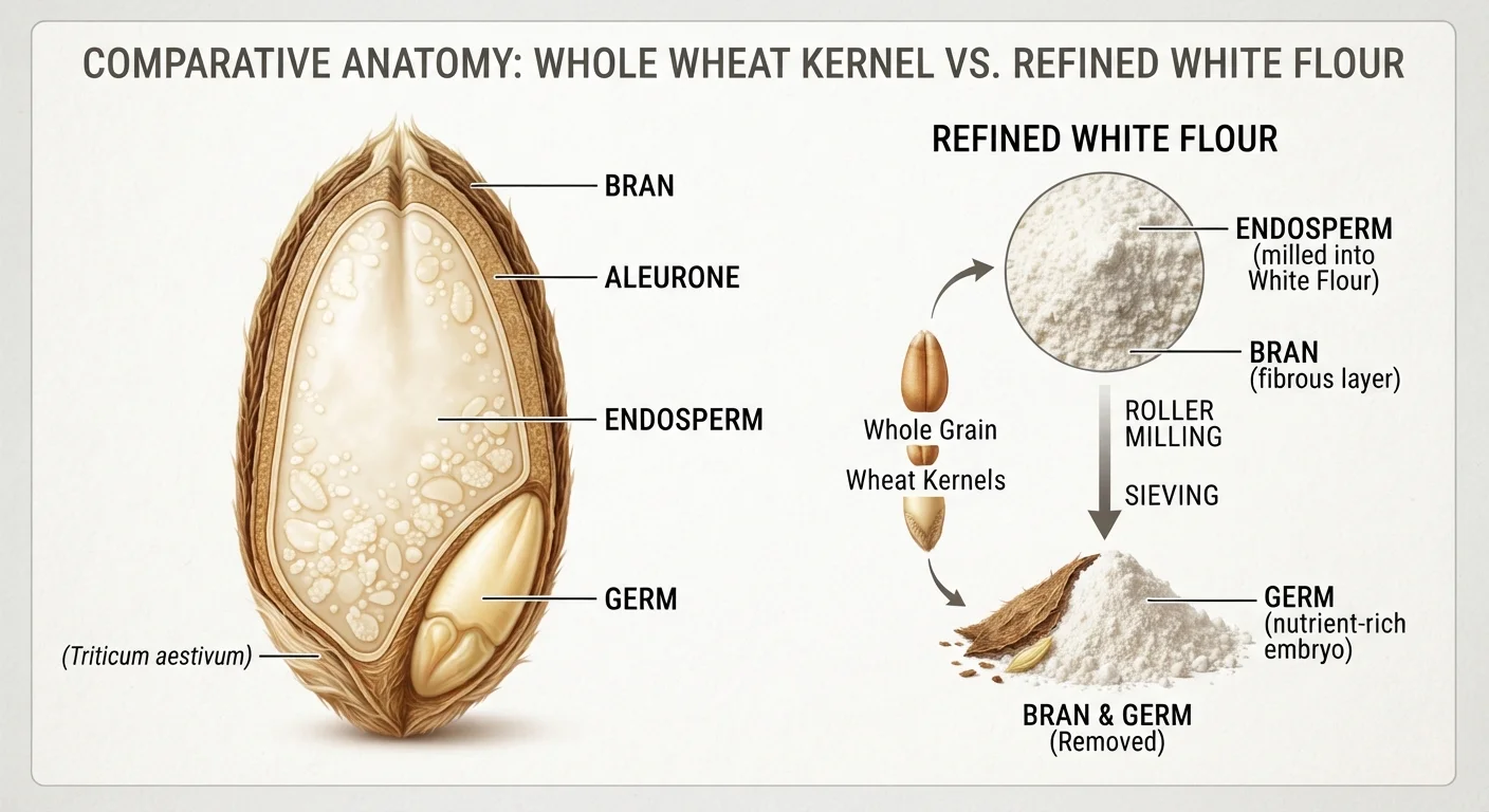 Whole Grains vs Refined Grains: How Processing Changes What You Eat