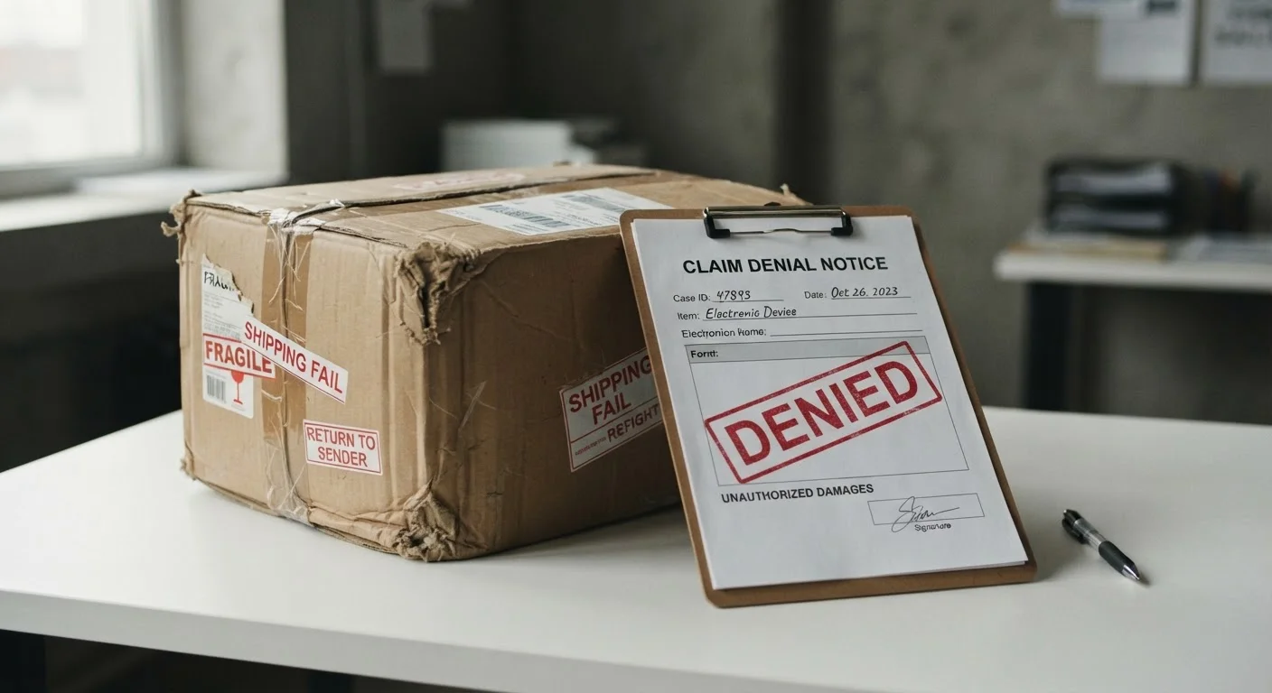 Why a Damaged-Goods Claim Gets Rejected — and How to Prevent It